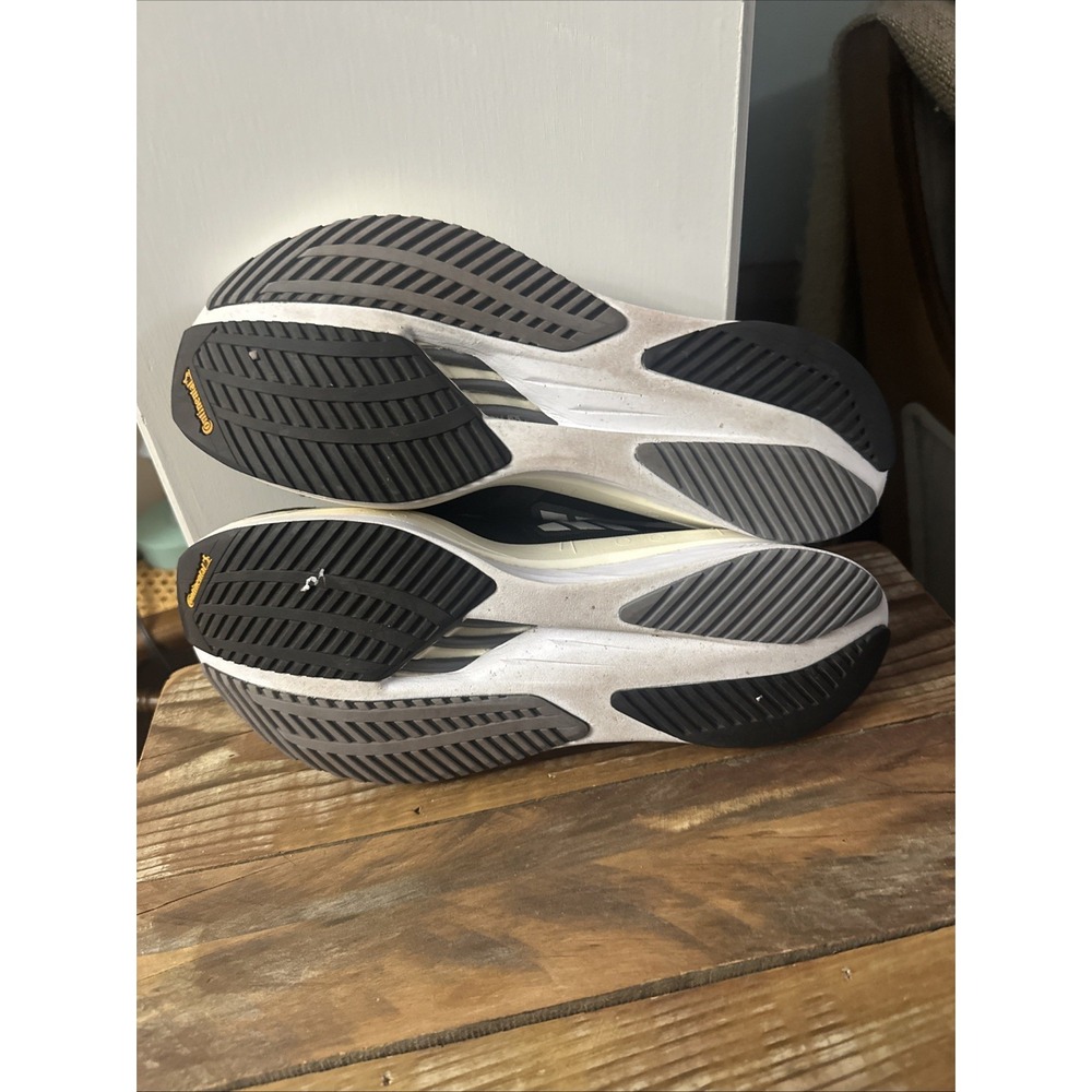 Adidas Adizero Boston 11 Women's Size 9.5 Black White Running Shoes EUC Gently - Picture 8 of 9